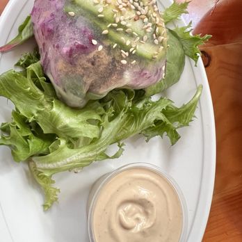 Shine Cafe - Spring Roll - Vegan Near Me - Morro Bay, California Shine Cafe - Spring Roll - Vegan Near Me - Morro Bay, California
