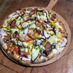 Macrocarpa Cafe - We have a wide selection of pizza options - or choose your own toppings.
