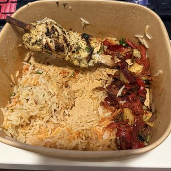 Taziki's Mediterranean Cafe - Old Town - Grilled chicken kebob plate with rice - Mediterranean Near Me - Dallas, Texas Taziki's Mediterranean Cafe - Old Town - Grilled chicken kebob plate with rice - Mediterranean Near Me - Dallas, Texas
