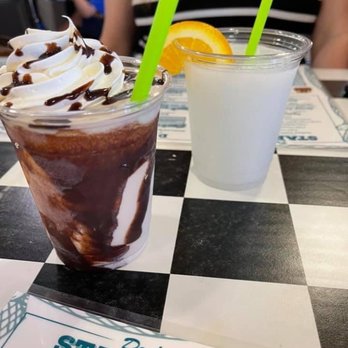 Doc's Seafood & Steaks - Bushwacker and piña colada! - Seafood Near Me - Orange Beach, Alabama