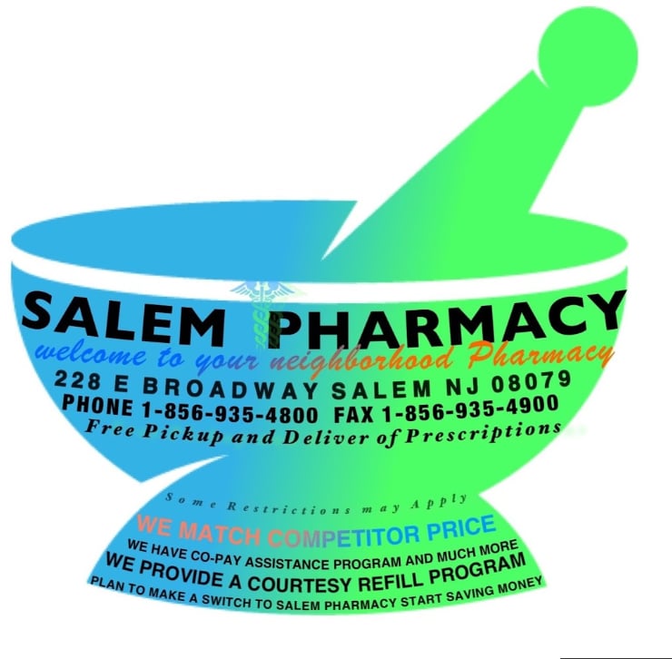 SALEM PHARMACY Updated October 2024 228 E Broadway, Salem, New