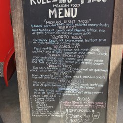 Rolling Taco - Menu from Aug 2022