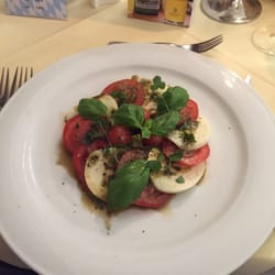 Restaurant Landhaus Lockwitzgrund - Vorspeise: Tomate - Mozzarella