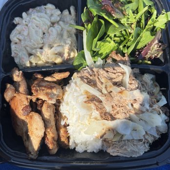 Aloha Wagon - Mixed plate (BBQ chicken & Kalua pig) $17.95 - Filipino Near Me - Chicago, Illinois