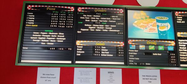 Menu photo 2 Athens Pizza House Jaffrey, NH