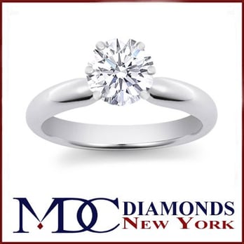 MDC Diamonds NYC - Round Brilliant Cut Solitaire Engagement Ring from MDC Diamonds NYC - Jewelry Near Me - New York, New York MDC Diamonds NYC - Round Brilliant Cut Solitaire Engagement Ring from MDC Diamonds NYC - Jewelry Near Me - New York, New York