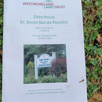 St Xavier Nature Preserve - Check out the bee that flew over the booklet. - Parks Near Me - Latrobe, Pennsylvania St Xavier Nature Preserve - Check out the bee that flew over the booklet. - Parks Near Me - Latrobe, Pennsylvania