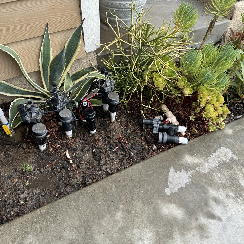 My new sprinkler valve. The others still work fine, but will need to be replaced eventually.