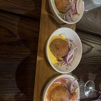 Asu Mare Peru Restobar - Trio of Papa Rellena, these were my favorite aside from my main. - Peruvian Near Me - Elmwood Park, New Jersey
