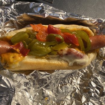 Pip's Dock Street Dogs - The Boyd no American cheese - Hot Dogs Near Me - Annapolis, Maryland