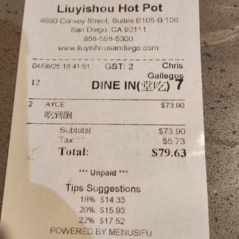 Liuyishou Hotpot - 2 adults AYCE - Hot Pot Near Me - San Diego, California Liuyishou Hotpot - 2 adults AYCE - Hot Pot Near Me - San Diego, California
