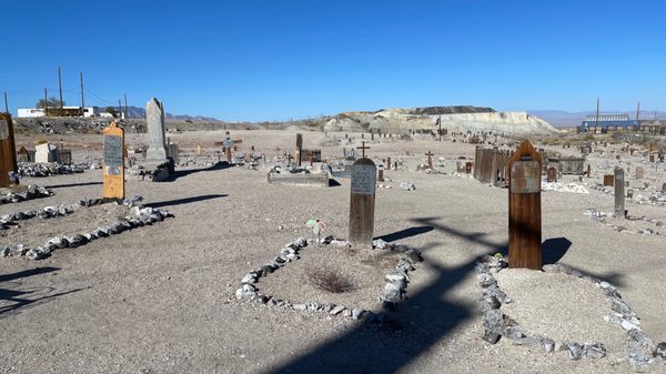 Old Tonopah Cemetery (1901) by null