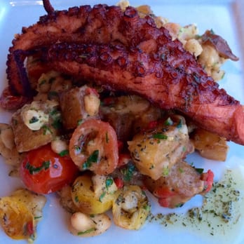 The Sunset Restaurant - Octopus Appetizer - New American Near Me - Malibu, California The Sunset Restaurant - Octopus Appetizer - New American Near Me - Malibu, California
