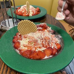 Eis Café Simonetti - Spaghetti Eis.