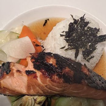 Claytons Siesta Grille - Teriyaki Salmon - New American Near Me - Sarasota, Florida Claytons Siesta Grille - Teriyaki Salmon - New American Near Me - Sarasota, Florida