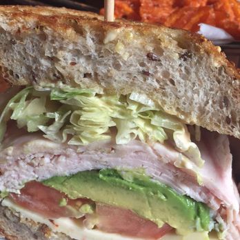 Bat 17 - California Dreamin' Sandwich w/ Sweet Potato Fries - New American Near Me - Evanston, Illinois Bat 17 - California Dreamin' Sandwich w/ Sweet Potato Fries - New American Near Me - Evanston, Illinois