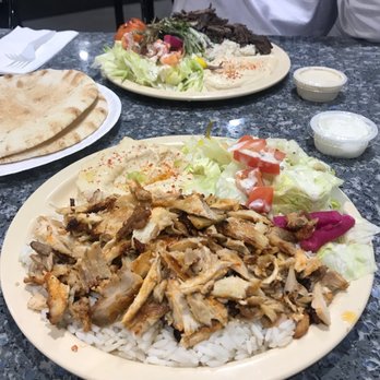 Al Basch Chicken - Chicken Shawarma Plate - Mediterranean Near Me - Los Angeles, California