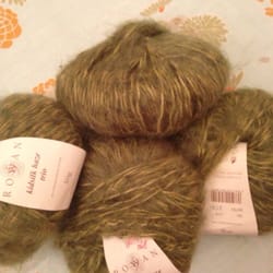 Knitting Off Broadway - Yarn for my sweater.
