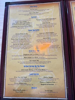 Menu photo 1 Grotto Fish Market Monterey, CA Menu photo 1 Grotto Fish Market Monterey, CA