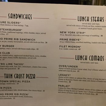 Harry & Izzy's - 2025-12-31 Sandwiches & Pizza - Steakhouses Near Me - Indianapolis, Indiana