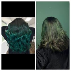 Strands Hair Spa and Boutique - The left is what I asked for and the right is what my end result was.