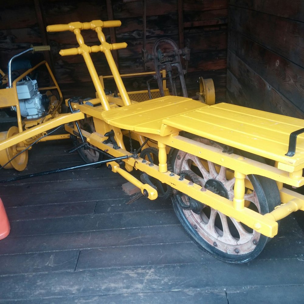 Alberta Railway Museum - You can apparently ride one of these for 3 bucks when they have them set up. - Museums Near Me - Edmonton, Alberta