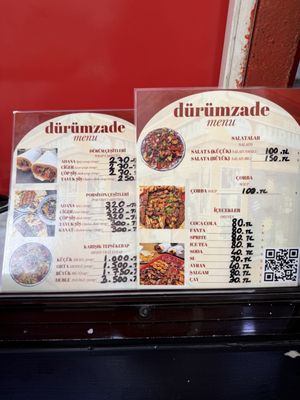 Menu photo 2 Dürümzade Istanbul, 34 Menu photo 2 Dürümzade Istanbul, 34