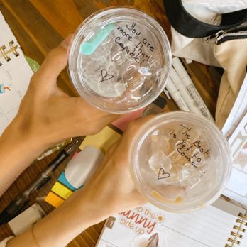 DeGiNo Coffee Bar - The owners wrote the sweetest notes on each cup! - Coffee & Tea Near Me - Buckeye, Arizona DeGiNo Coffee Bar - The owners wrote the sweetest notes on each cup! - Coffee & Tea Near Me - Buckeye, Arizona