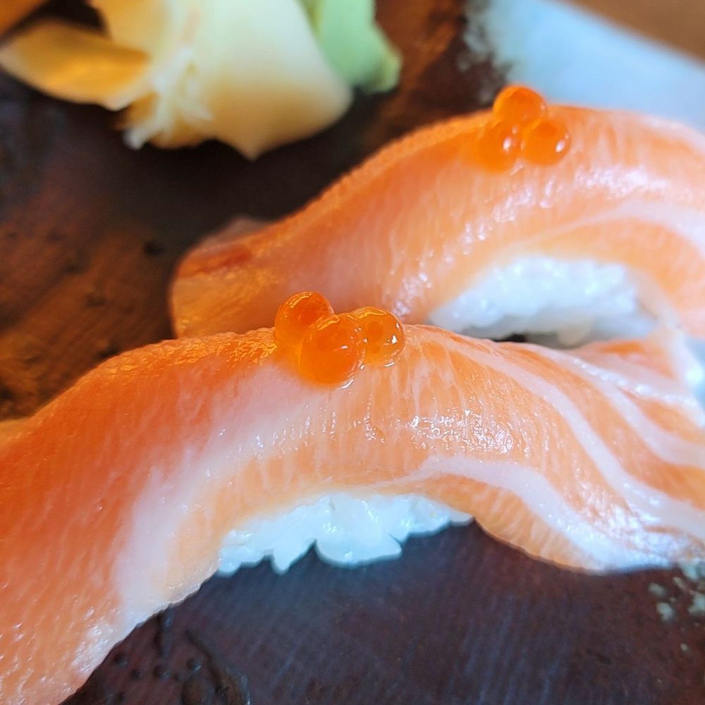 Nobuya - Salmon nigiri - Sushi Bars Near Me - Pleasant Hill, California Nobuya - Salmon nigiri - Sushi Bars Near Me - Pleasant Hill, California