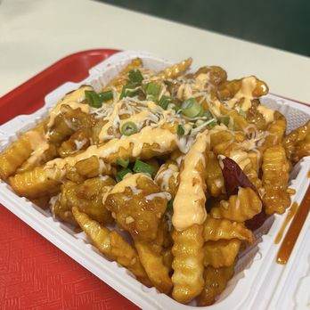 China Express - Orange chicken fries - Chinese Near Me - Los Angeles, California