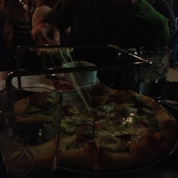Hops & Pie - Cheesy pesto pizzaaahhhh - Pizza Near Me - Denver, Colorado Hops & Pie - Cheesy pesto pizzaaahhhh - Pizza Near Me - Denver, Colorado