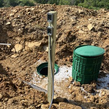 TopNotch Excavating - Pump electrical poles - Landscaping Near Me