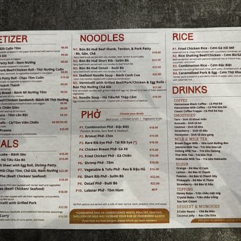 Pho & Beyond - Menu - Vietnamese Near Me - Las Vegas, Nevada