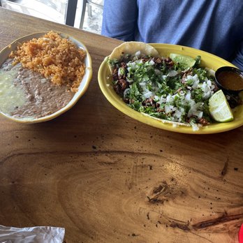 La Nopalera - 3 street tacos with rice and beans - Mexican Near Me - Jacksonville, Florida La Nopalera - 3 street tacos with rice and beans - Mexican Near Me - Jacksonville, Florida