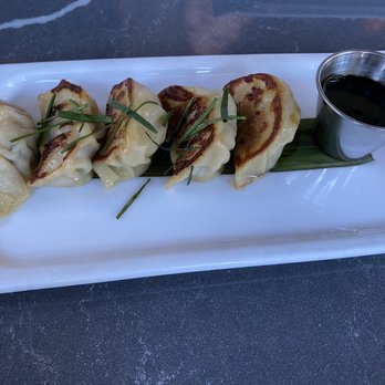 Starfish - Pork Dumplings - Asian Fusion Near Me - Laguna Beach, California Starfish - Pork Dumplings - Asian Fusion Near Me - Laguna Beach, California