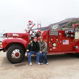 Family photo with the Golden Gate Bridge in the background. Family photo with the Golden Gate Bridge in the background.