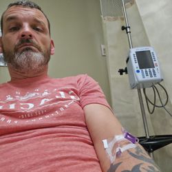 Saint Thomas Highlands Hospital - Me getting some c***** medicine that they thought was going to help me, but they knew wasn't going to help.It's amazing to me