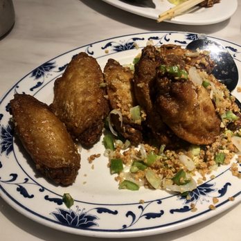 Jade Garden - Ahhh if you've never had these wings it's a mandatory thing in life. Covered in roasted garlic, chopped jalapeño,onion! - Dim Sum Near Me - Seattle, Washington Jade Garden - Ahhh if you've never had these wings it's a mandatory thing in life. Covered in roasted garlic, chopped jalapeño,onion! - Dim Sum Near Me - Seattle, Washington