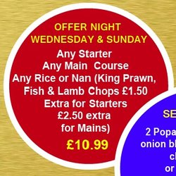 Le Raj Restaurant - SPECIAL OFFER NIGHTS!