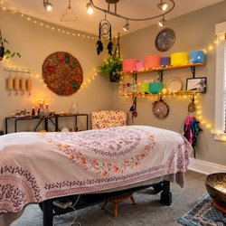Find Your Feathers - A peaceful, bohemian-inspired healing space at Find Your Feathers LLC, thoughtfully designed for relaxation, comfort, and energetic renewal.