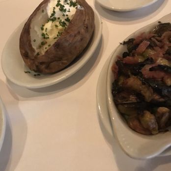 Ruth's Chris Steakhouse - Baked potato and Brussel sprouts - Steakhouses Near Me - Ann Arbor, Michigan