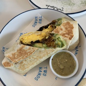 Two Hands - Breakfast Burrito - Breakfast & Brunch Near Me - Dallas, Texas Two Hands - Breakfast Burrito - Breakfast & Brunch Near Me - Dallas, Texas