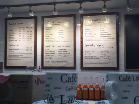 Menu photo 5 Bubble Boba Santa Monica, CA
