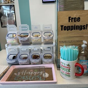 With Love, - Free toppings for ice cream - Ice Cream & Frozen Yogurt Near Me - San Gabriel, California