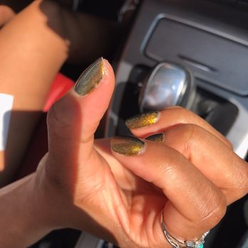 V - Star Nails - Dry thumb nail (skin) excess gel polish around the nail. Sloppy work! - Nail Salons Near Me - Winston-Salem, North Carolina V - Star Nails - Dry thumb nail (skin) excess gel polish around the nail. Sloppy work! - Nail Salons Near Me - Winston-Salem, North Carolina