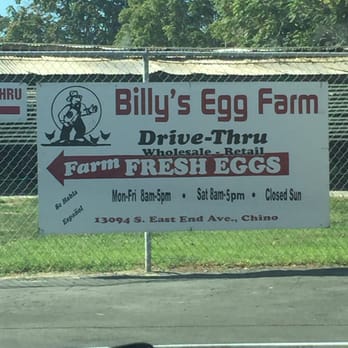 Billy's Egg Farm - Specialty Food Near Me - Chino, California