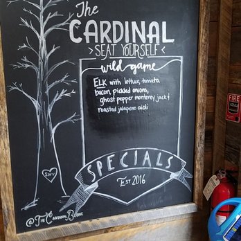 The Cardinal - Trying the Elk - Burgers Near Me - Boone, North Carolina The Cardinal - Trying the Elk - Burgers Near Me - Boone, North Carolina