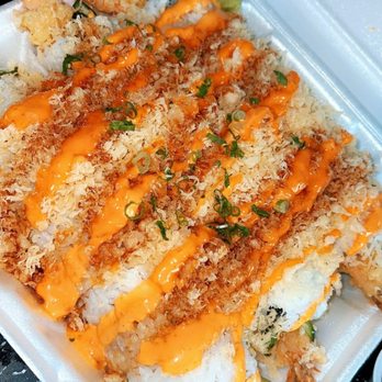 Sushi Hook - 3 crunchy monkey rolls , sooo good! - Sushi Bars Near Me - Sacramento, California