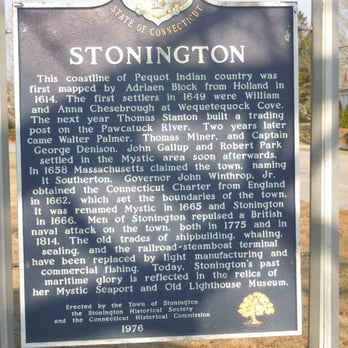 Stonington Historical Marker - Landmarks & Historical Buildings Near Me - Stonington, Connecticut Stonington Historical Marker - Landmarks & Historical Buildings Near Me - Stonington, Connecticut