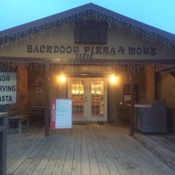 Backdoor Pizzeria - Entrance - Pizza Near Me - Hockley, Texas Backdoor Pizzeria - Entrance - Pizza Near Me - Hockley, Texas